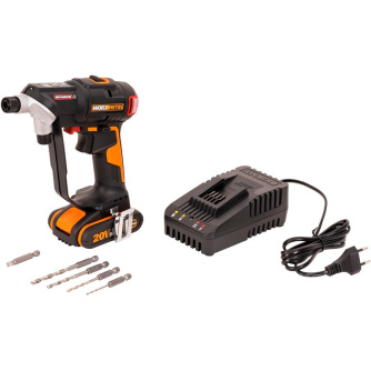 Купить Дрель аккумуляторная WORX Switchdriver WX177 20V 2,0Ач кейс фото №8