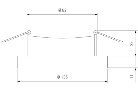 Купить Светильник 3020 GX53 GС тонированый встраиваемый  ELEKTROSTANDARD фото №2