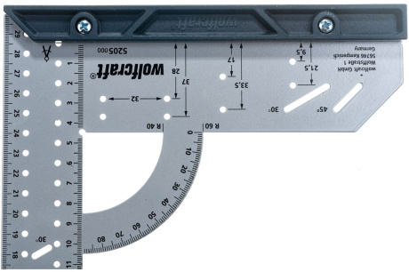 Купить Разметочный угольник 300 мм Wolfcraft 5205000 фото №5