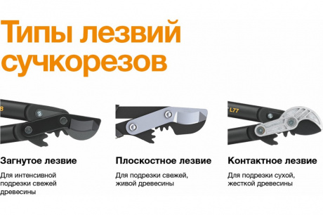 Купить Сучкорез Fiskars плоскостной PowerGearX,малый LX92   1020186 фото №4