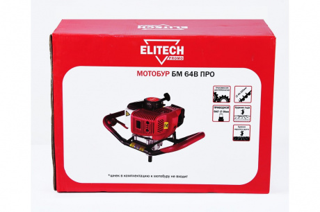 Купить Мотобур ELITECH БМ 64 В ПРО фото №8