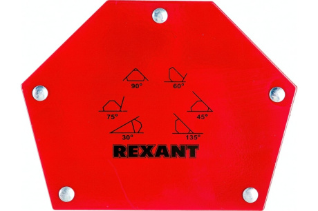 Купить Угольник-держатель магнитный для сварки на 6 углов усилие 34кг Rexant 12-4833 фото №3