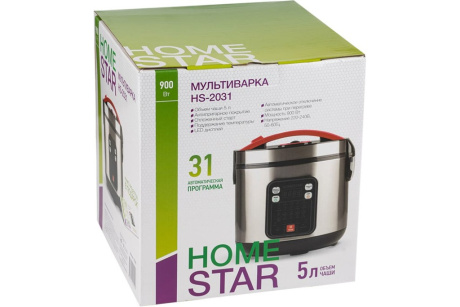 Купить Мультиварка HOMESTAR HS-2031 900Вт. фото №5