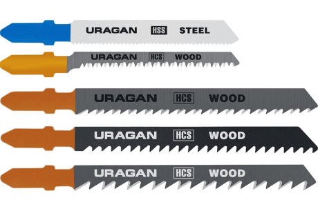 Купить Набор полотен T101B, T101AO, T111C, T144D, T118A по дереву и металлу 5 шт Uragan 159488-5_z02 фото №1