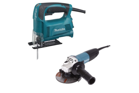 Купить MAKITA  DK0122 Набор электроинструмента  лобзик 4326 + ушм GA5030  СТОП-ЦЕНА фото №1